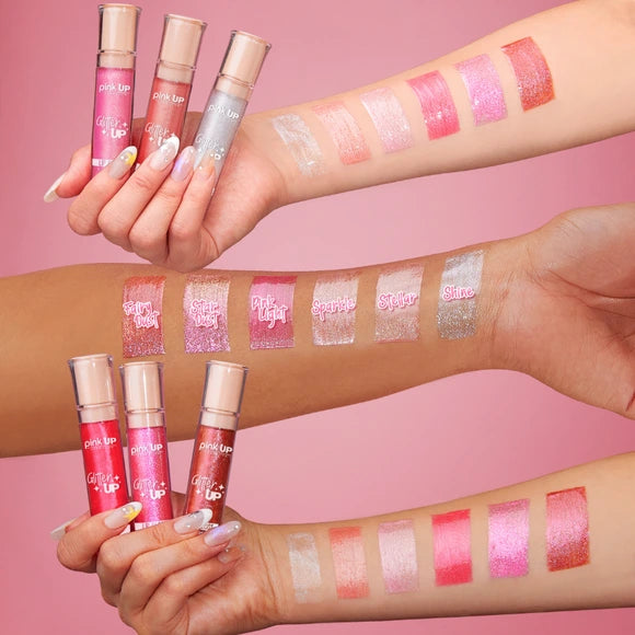 Glitter UP Gloss (varios tonos)  - Pink UP