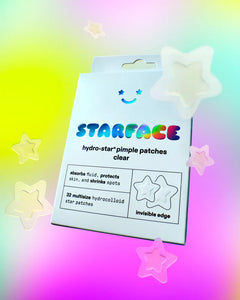 Hydro Stars Clear (32 estrellas) - Starface / parches para granitos