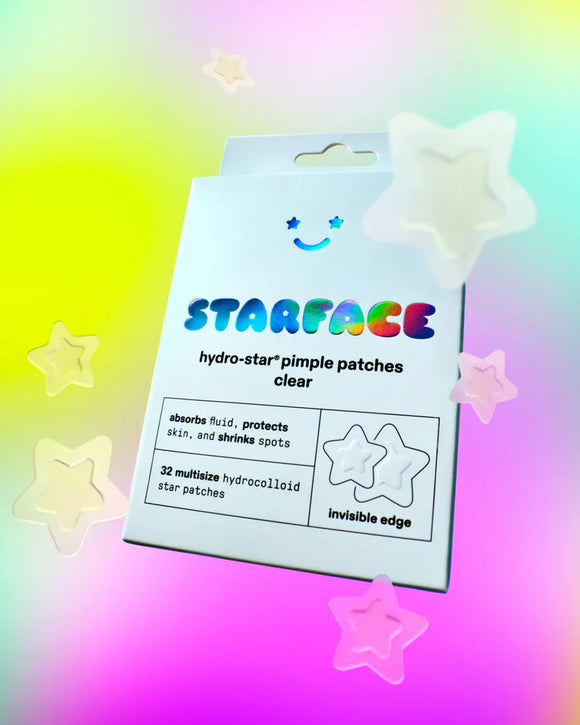 Hydro Stars Clear (32 estrellas) - Starface / parches para granitos