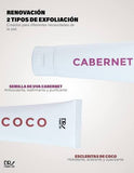 Exfoliante facial y labios Cabernet