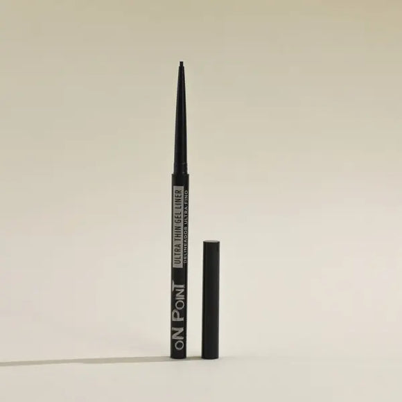 Delineador ultra fino retractil  Ultra Thin Gel Liner negro On Point - Italia Deluxe