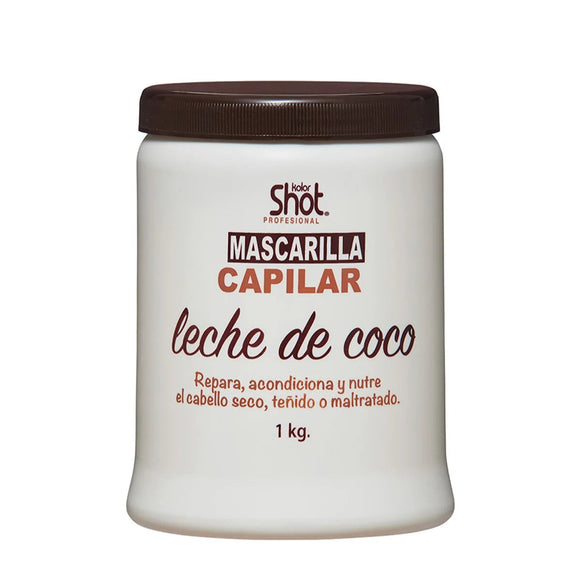 Mascarilla para cabello Leche de Coco 1kg - Kolor Shot