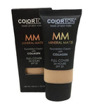MM Mineral Matte base de maquillaje matte con colágeno y SPF - Colorton