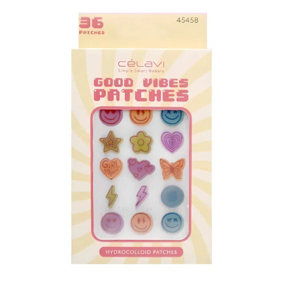 Kit de 36 parches para acné Good Vibes Patches - Célavi
