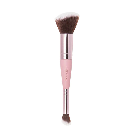Perfecting bronzer brush Brocha de Maquillaje doble - Beauty Creations