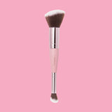 Perfecting bronzer brush Brocha de Maquillaje doble - Beauty Creations