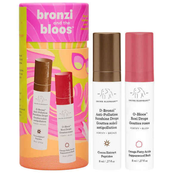 Drunk Elephant Bronzi and the Bloos Color Serum Duo - Drunk Elephant