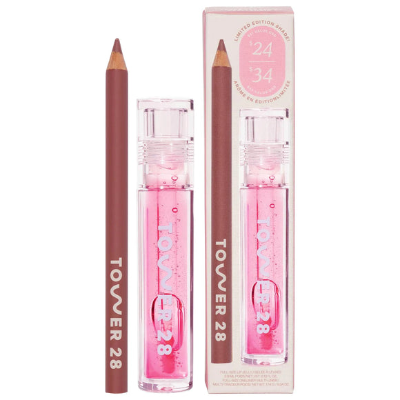 Line + Shine Lip Kit- Tower 28 Beauty