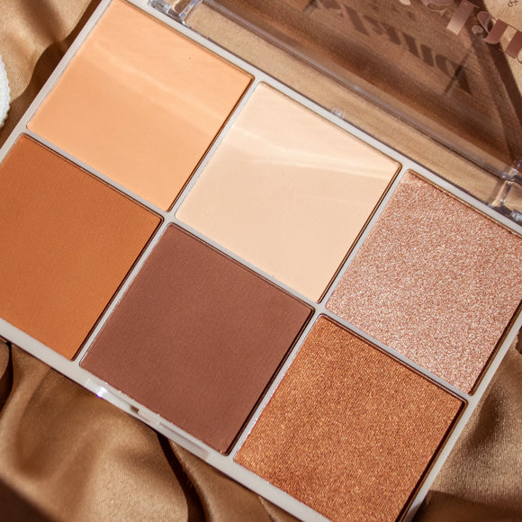 Paleta de contorno Sculpting & Contour Palette Sand Island - DAPOP