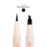 My custom brow Microblading plumón doble cejas (varios tonos) - Dapop