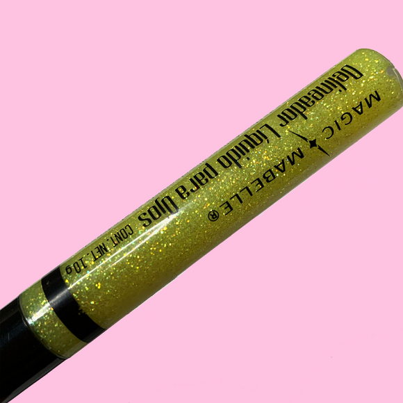 Delineador Magic Mabelle Amarillo Glitter #29