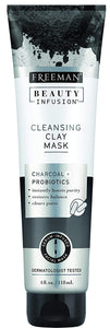 Cleansing Charcoal + Probiotics Clay Mask - Freeman
