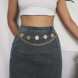 Cadena de cintura con relieve