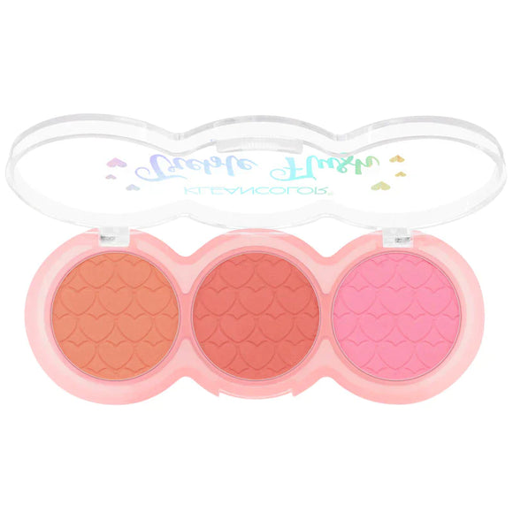 Paleta de rubores en Trio - KleanColor