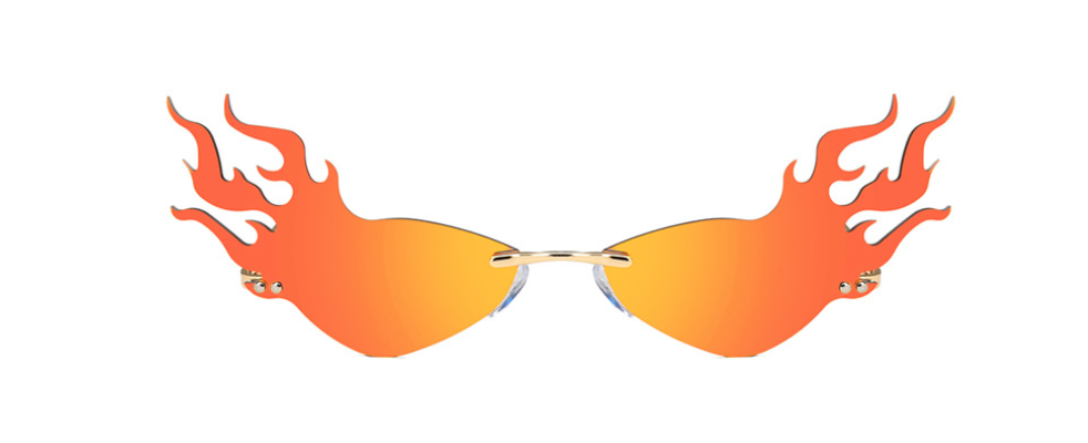 Lentes fuego varios colores Schatzi Store