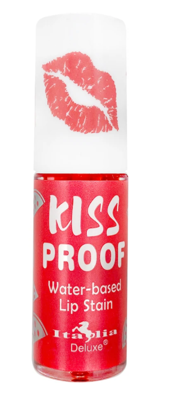 Kiss proof tinta para labios a base de agua - Italia Deluxe