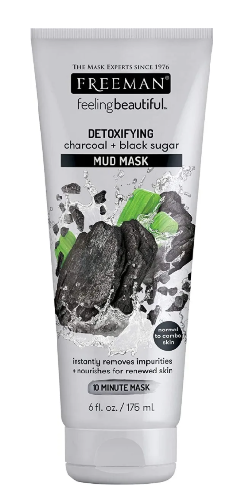 Mascarilla Detoxifying Carbon + azúcar Negra - Freeman