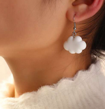 Aretes Nubes Blancas