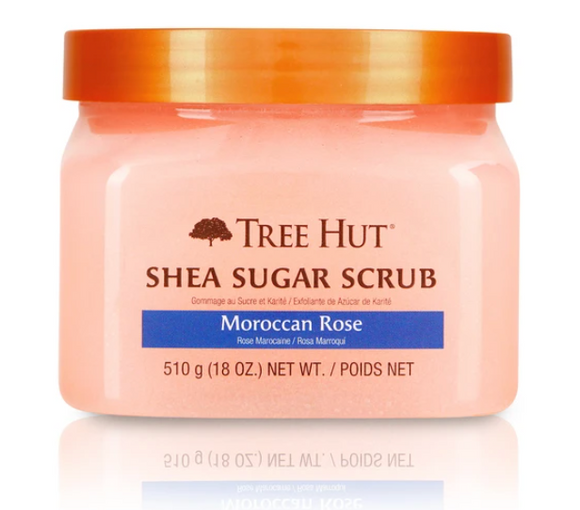 Exfoliante corporal de azúcar y rosa marroqui - Tree Hut
