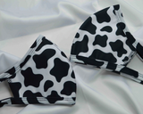Cubrebocas Cow Print