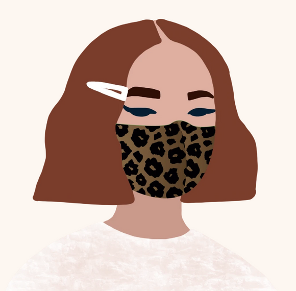 Cubrebocas Animal Print