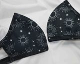 Cubrebocas Black Sun