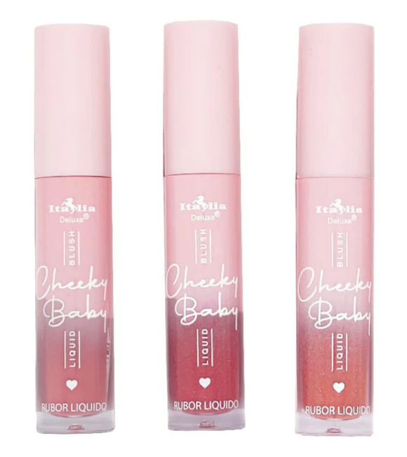 Rubor líquido Cheeky Baby - Italia Deluxe