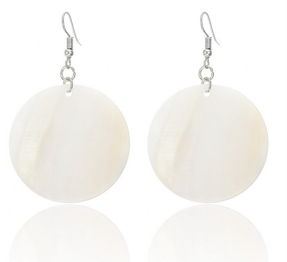 Aretes blancos N42