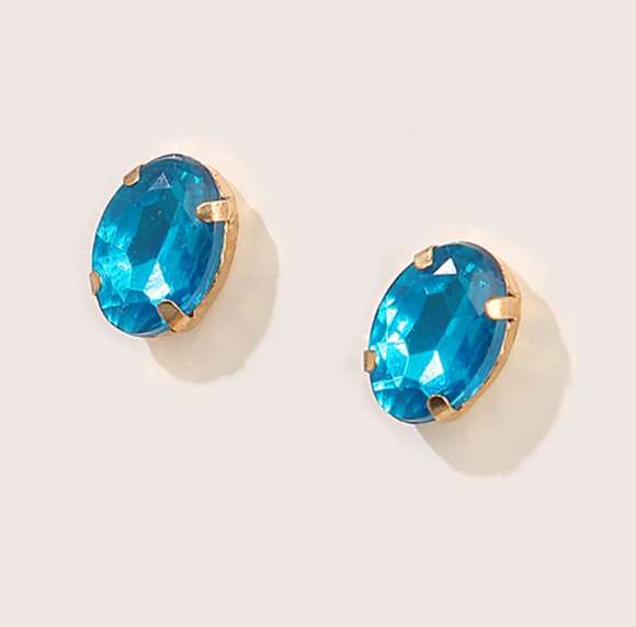 Aretitos azules N49