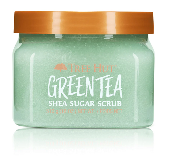 Exfoliante de Green Tea Shea Sugar - Tree Hut