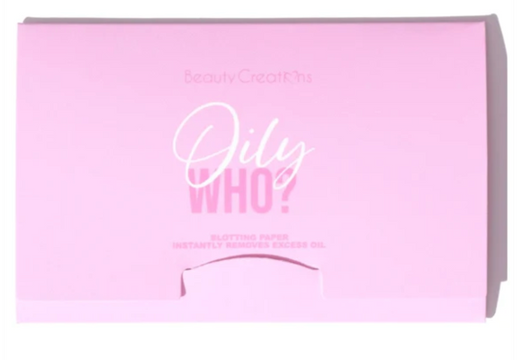 Papel Facial: Oily Who? - Beauty Creations