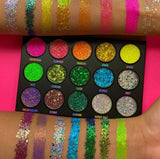 Dazed paleta de sombras en glitter para ojos - City Color