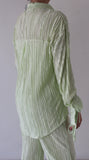 Conjunto verde pastel de pantalón