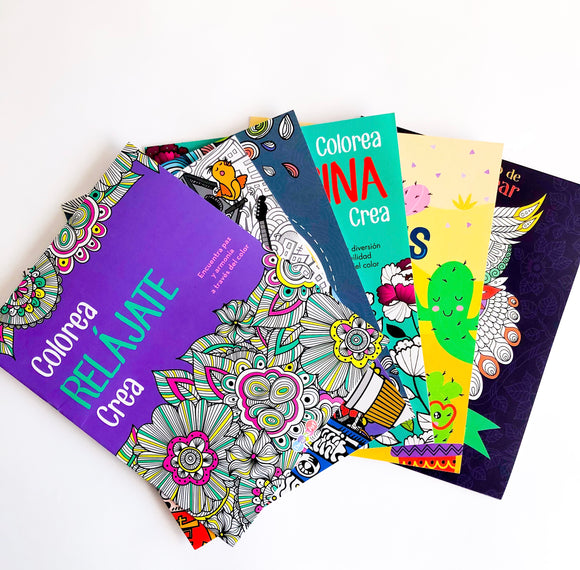 Cuaderno de dibujos para colorear