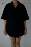 Conjunto negro de short
