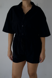 Conjunto negro de short