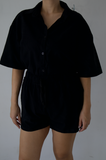 Conjunto negro de short