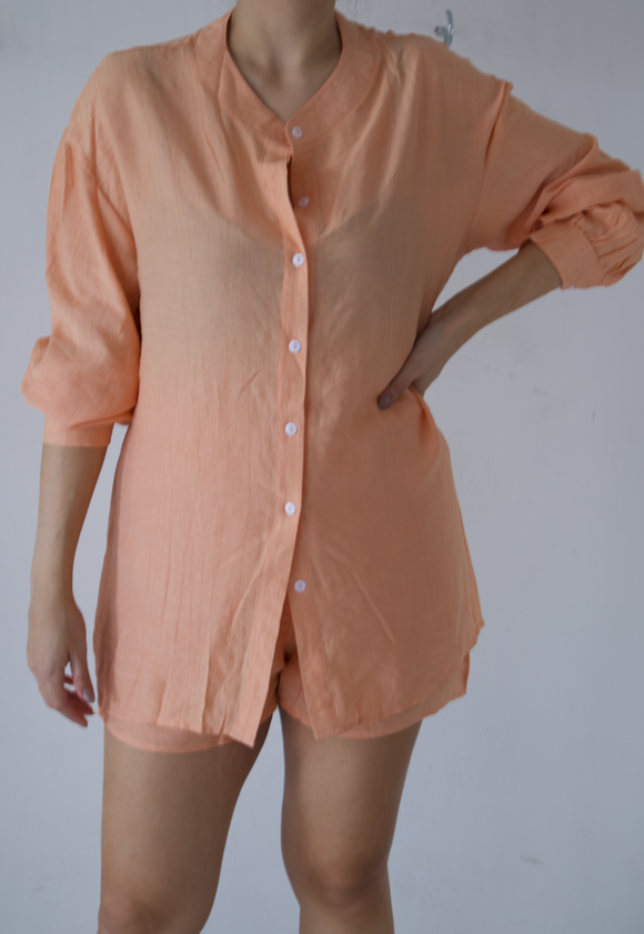 Conjunto naranja de short