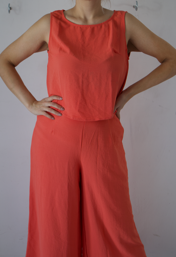 Conjuntos de pantalon online y blusa para coctel