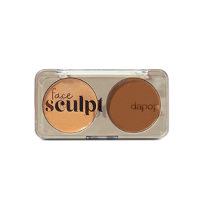 Face Sculp contorno en crema bronceador y corrector - Dapop