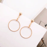 Aretes circulo grande