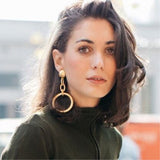 Aretes circulo grande