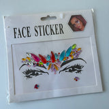 Face Jewels autoadhesivos (varios colores y modelos)